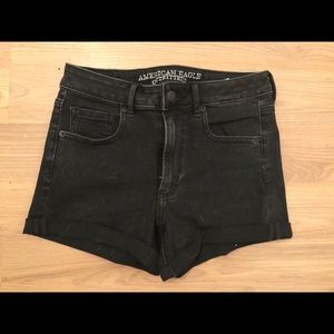 Black American Eagle Shorts